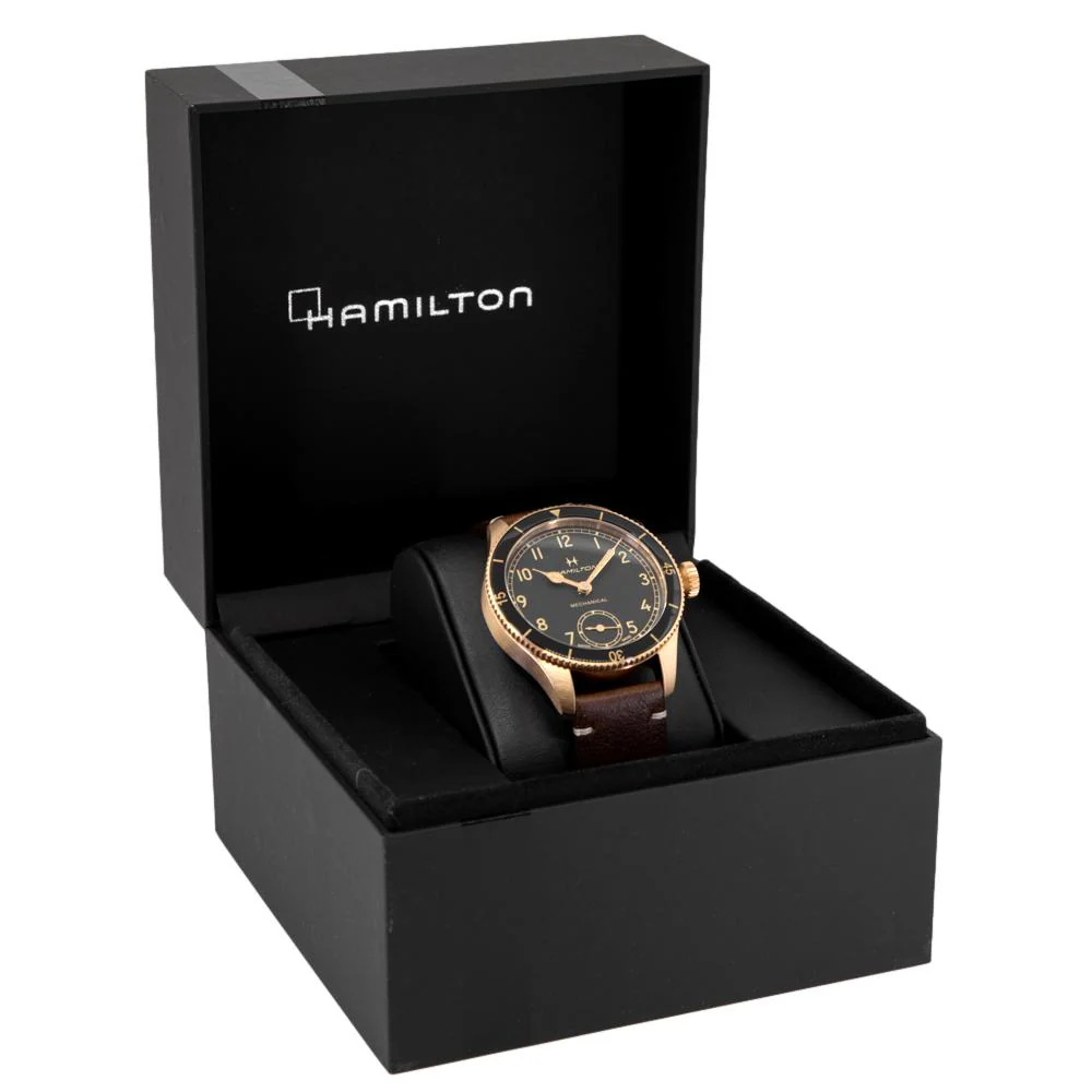 Hamilton H76709530 Khaki Aviation Bronze Manual Winding - Image 8