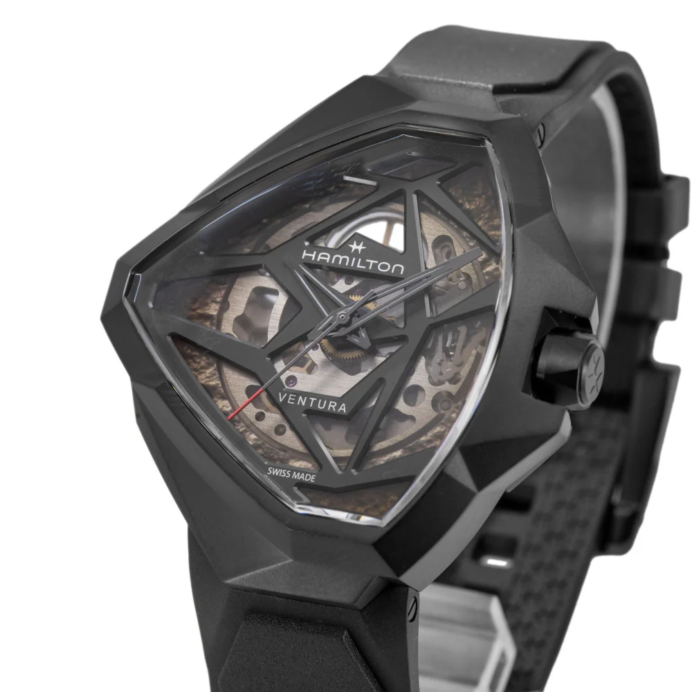 Hamilton Men's H24645330 Ventura Edge Skeleton Automatic - Image 10