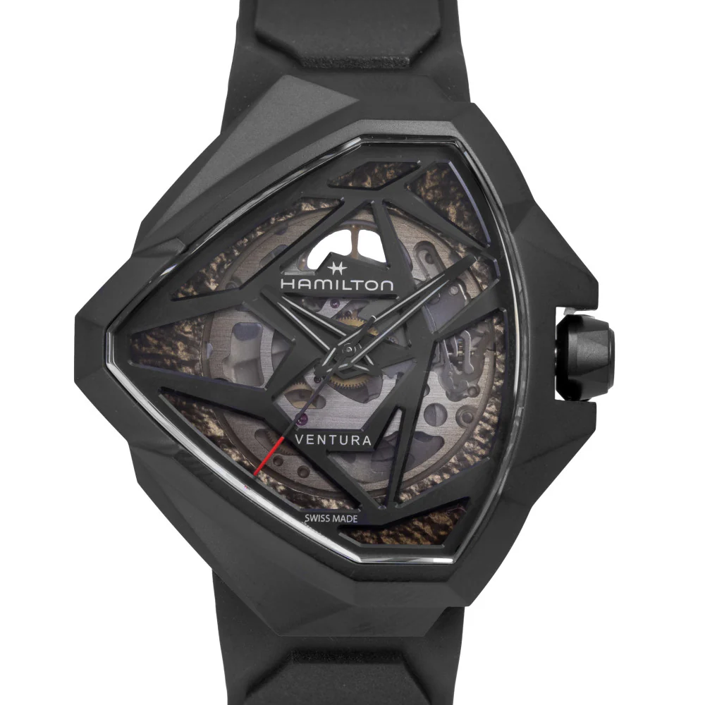 Hamilton Men's H24645330 Ventura Edge Skeleton Automatic - Image 3
