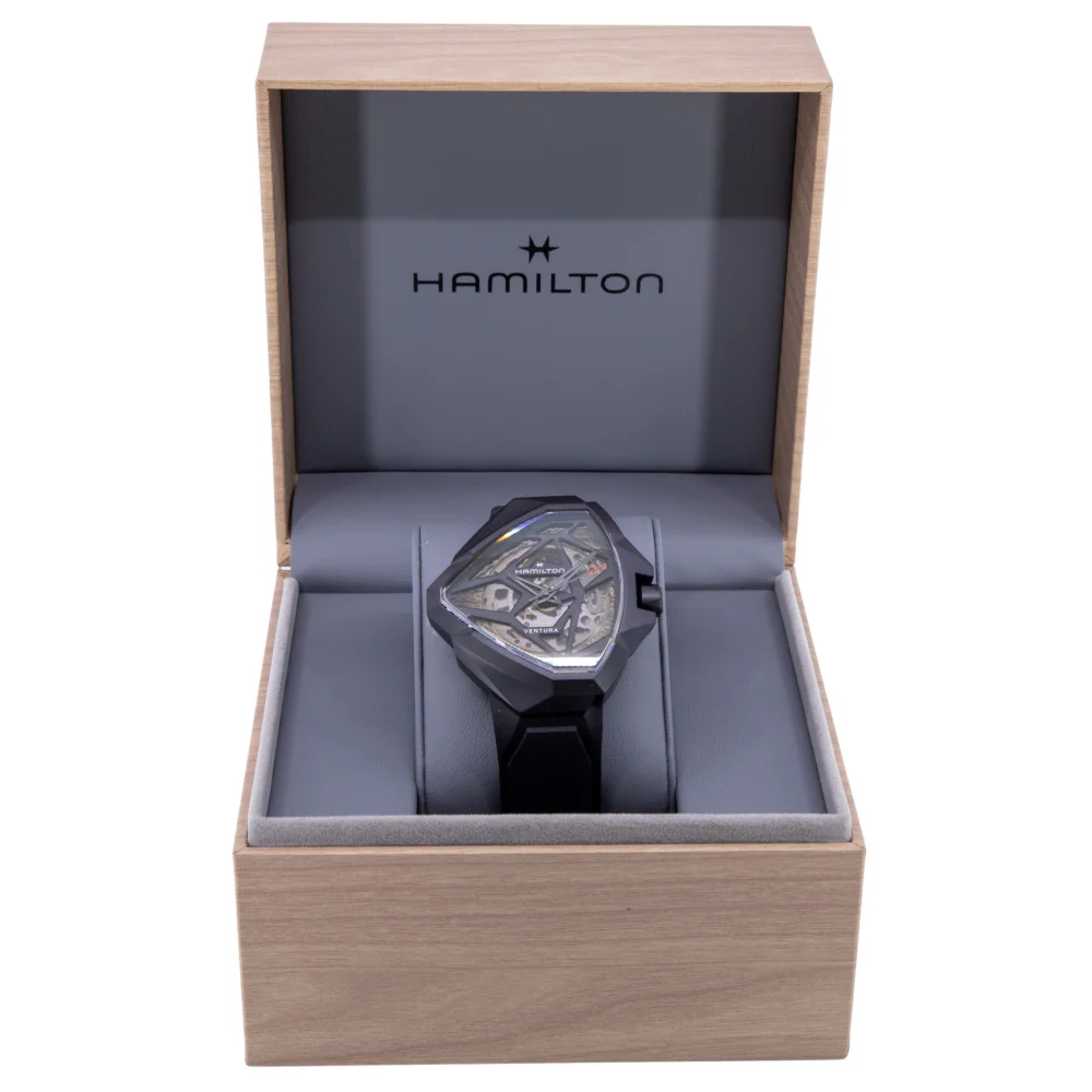 Hamilton Men's H24645330 Ventura Edge Skeleton Automatic - Image 8