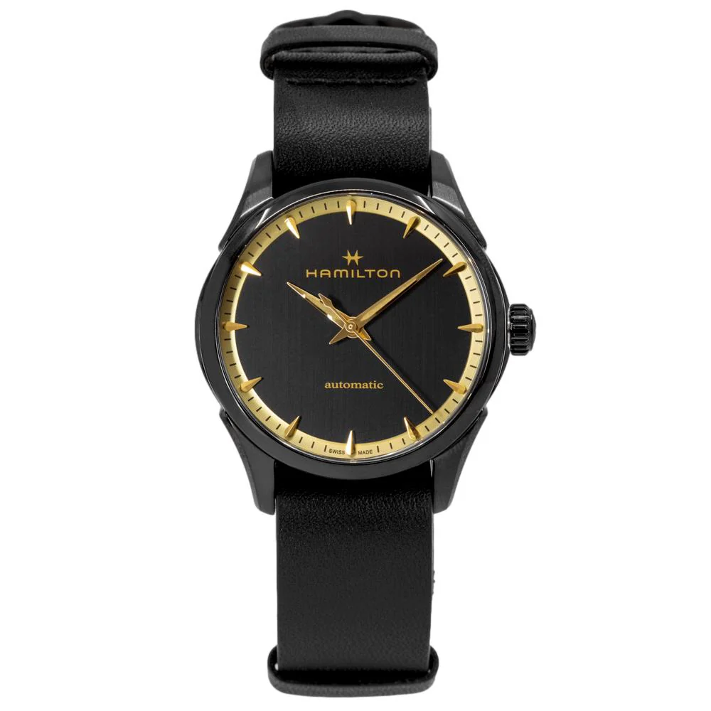Hamilton Men's H32255730 Jazzmaster Auto Gold - Image 2