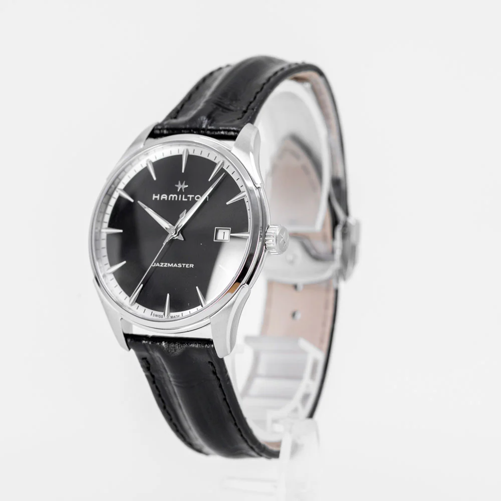 Hamilton Men's H32451731 Jezzmaster Black Dial Quartz Watch - Image 15