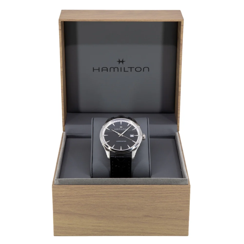 Hamilton Men's H32451731 Jezzmaster Black Dial Quartz Watch - Image 9