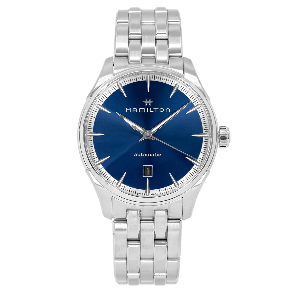 Hamilton Men's H32475140 Jazzmaster Blue Dial Watch - Image 2