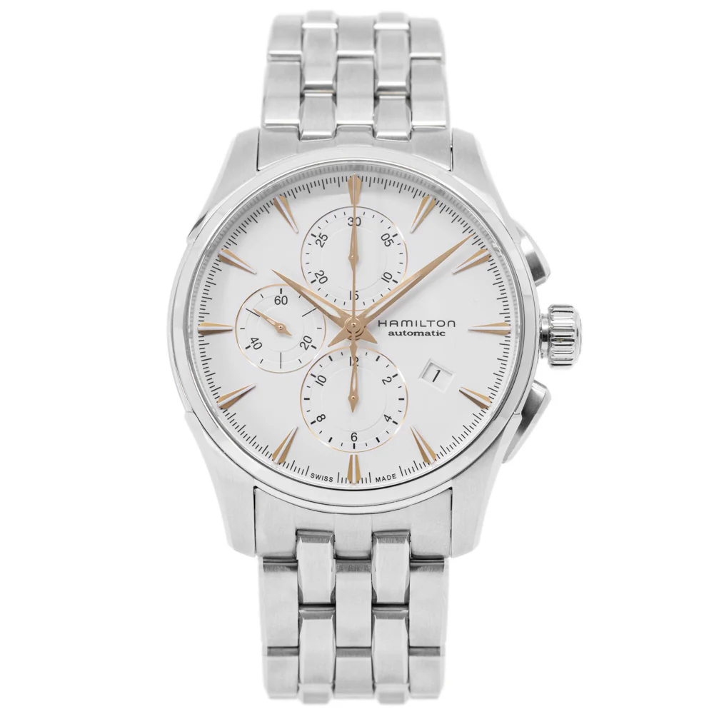 Hamilton Men's H32586111 Jezzmaster White Dial Automatic - Image 3