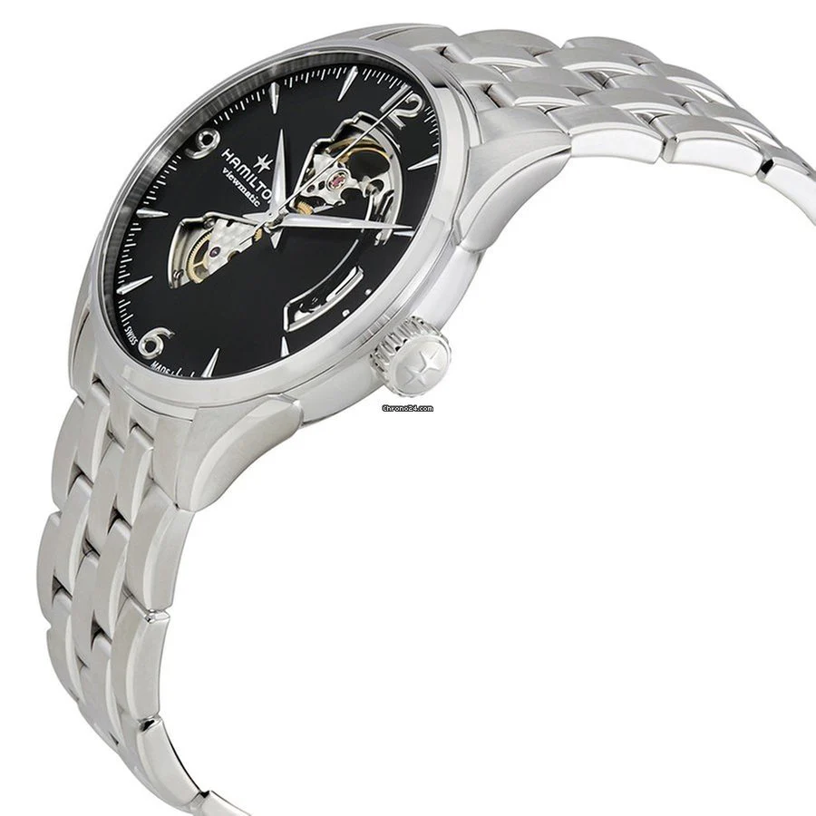 Hamilton Men's H32705131 Jazzmaster Open Heart Auto Watch - Image 3