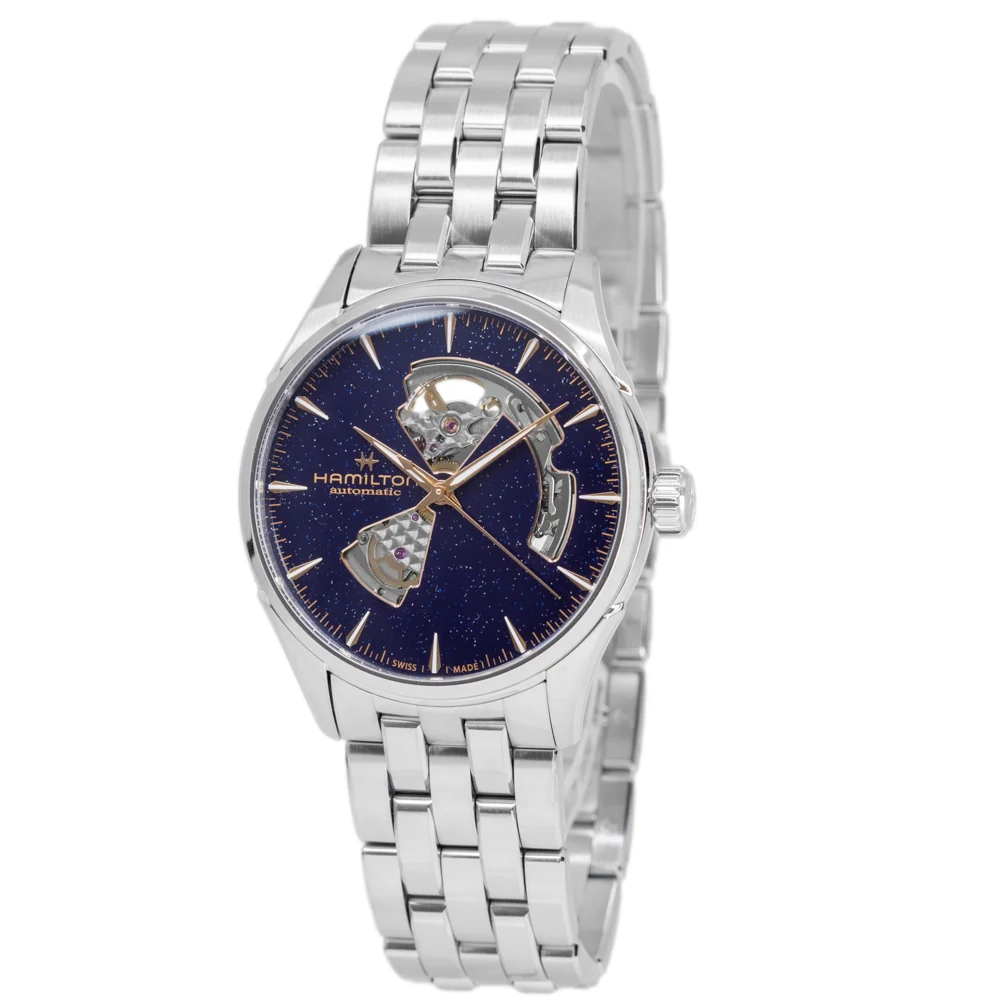 Hamilton Men's H32705140 Jazzmaster Open Heart 42mm Auto