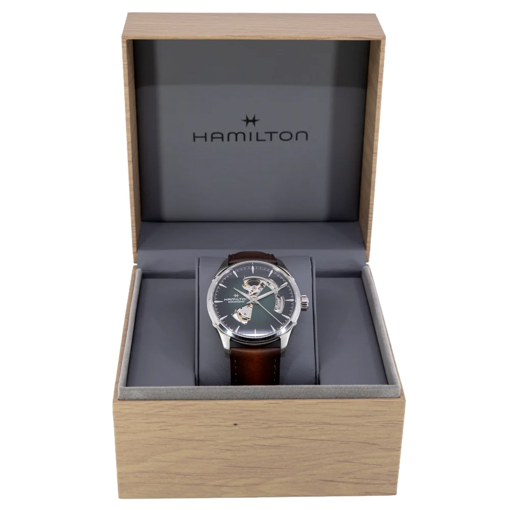 Hamilton Men's H32705560 Jazzmaster Open Heart 42mm Auto - Image 8