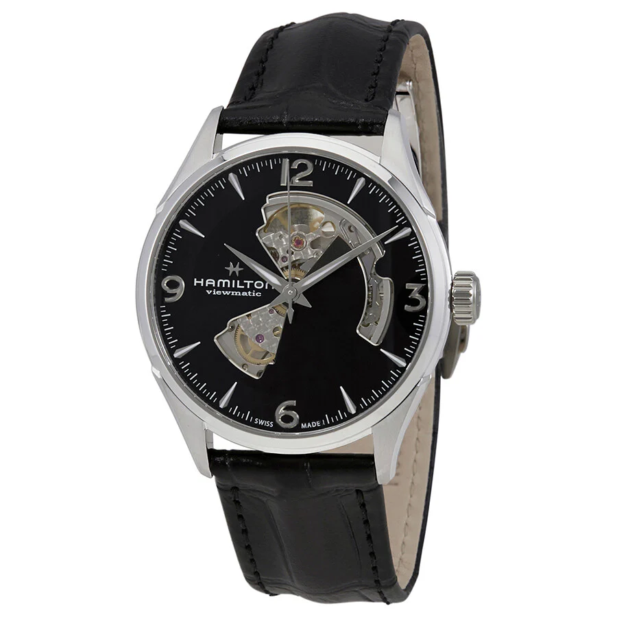Hamilton Men's H32705731 Jazzmaster Open Heart Auto Watch - Image 4