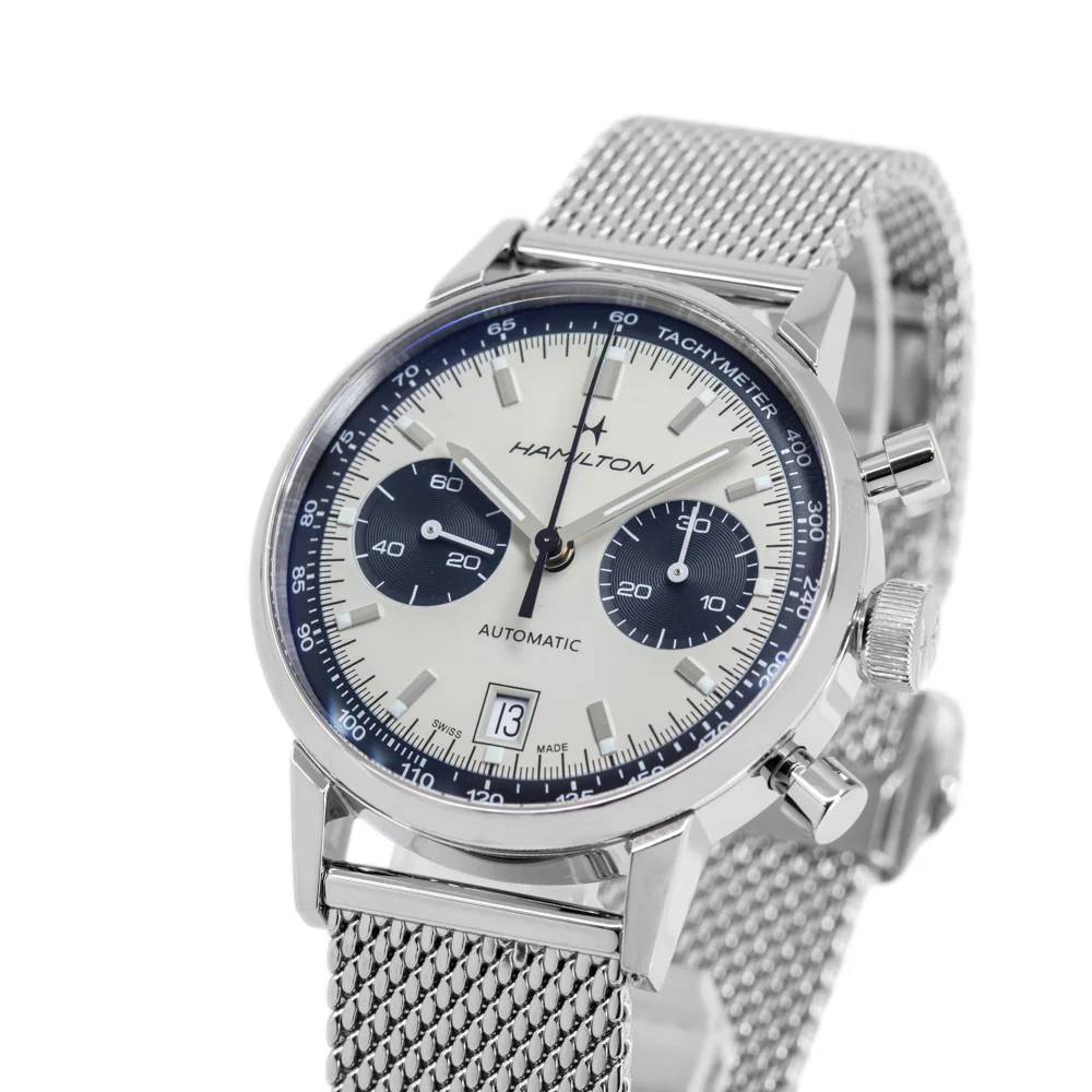 Hamilton Men's H38416111 Intra-Matic Auto Chrono Watch - Image 10