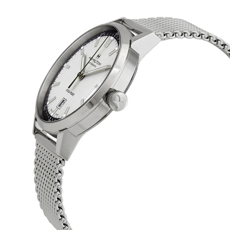 Hamilton Men's H38425120 American Classic Intra-Matic Auto - Image 4