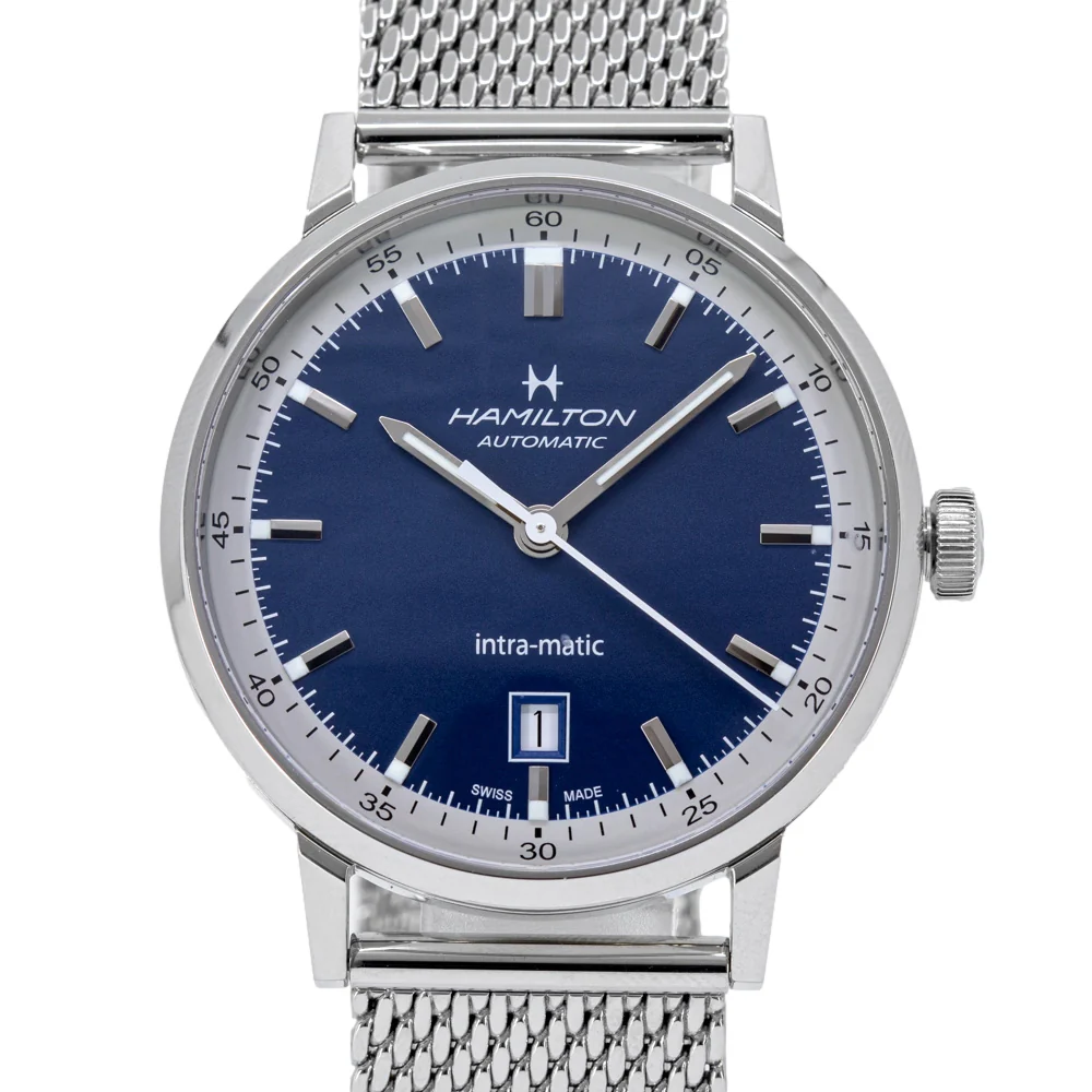 Hamilton Men's H38425140 American Classic Intra-Matic Auto - Image 2