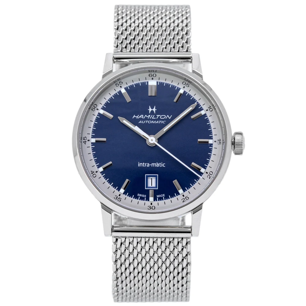 Hamilton Men's H38425140 American Classic Intra-Matic Auto - Image 3
