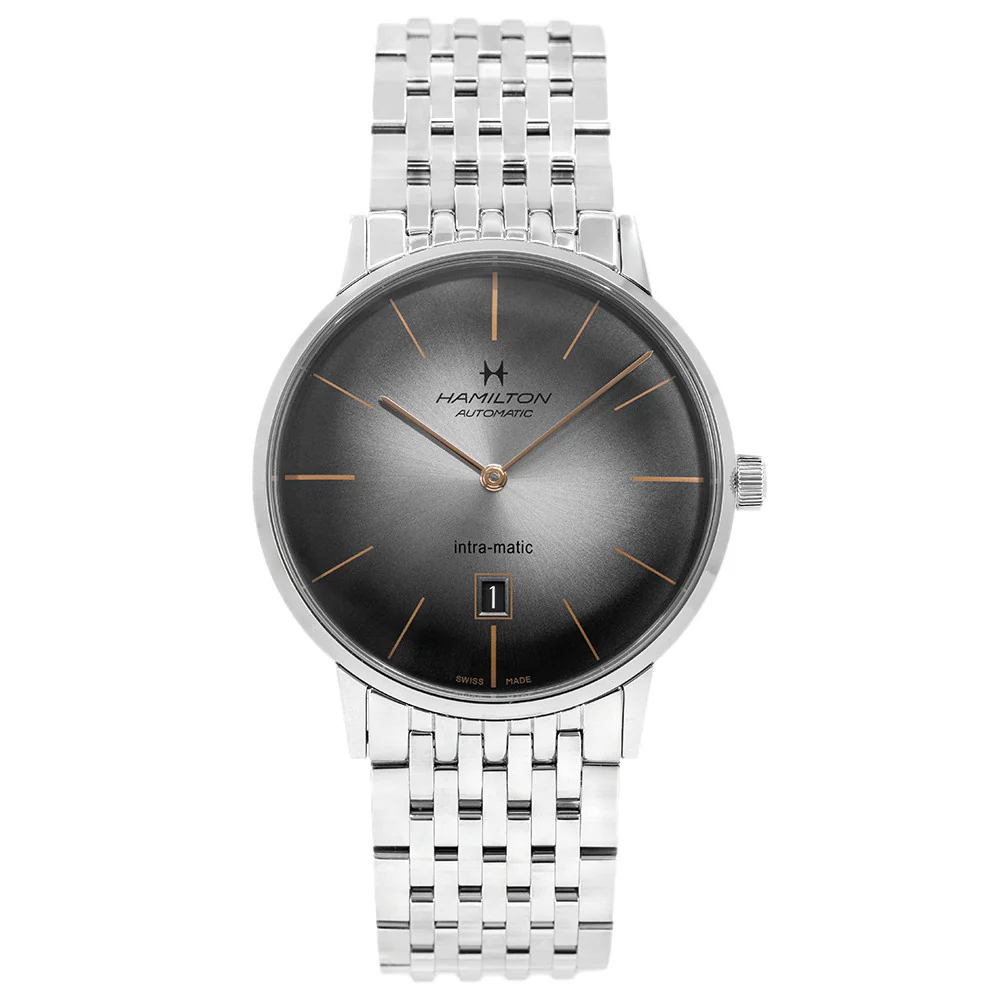 Hamilton Men's H38755181 American Classic Intra-Matic Auto - Image 3