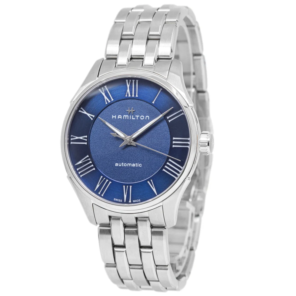 Hamilton Men's H42535140 Jazzmaster Blue Dial Watch