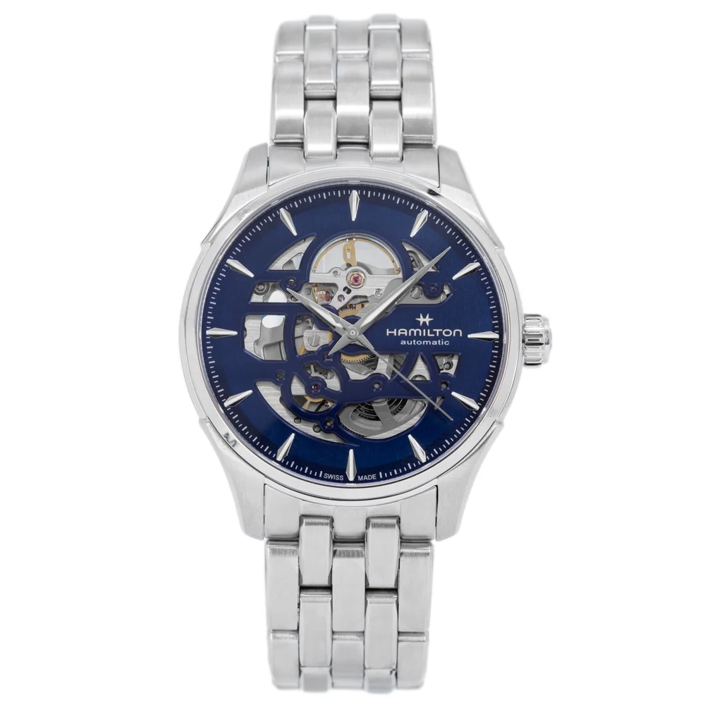 Hamilton Men's H42535141 Jazzmaster Skeleton Auto - Image 3