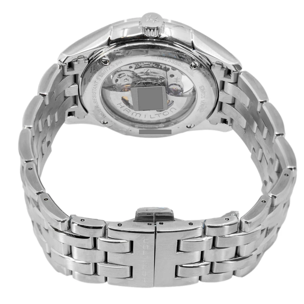 Hamilton Men's H42535141 Jazzmaster Skeleton Auto - Image 5