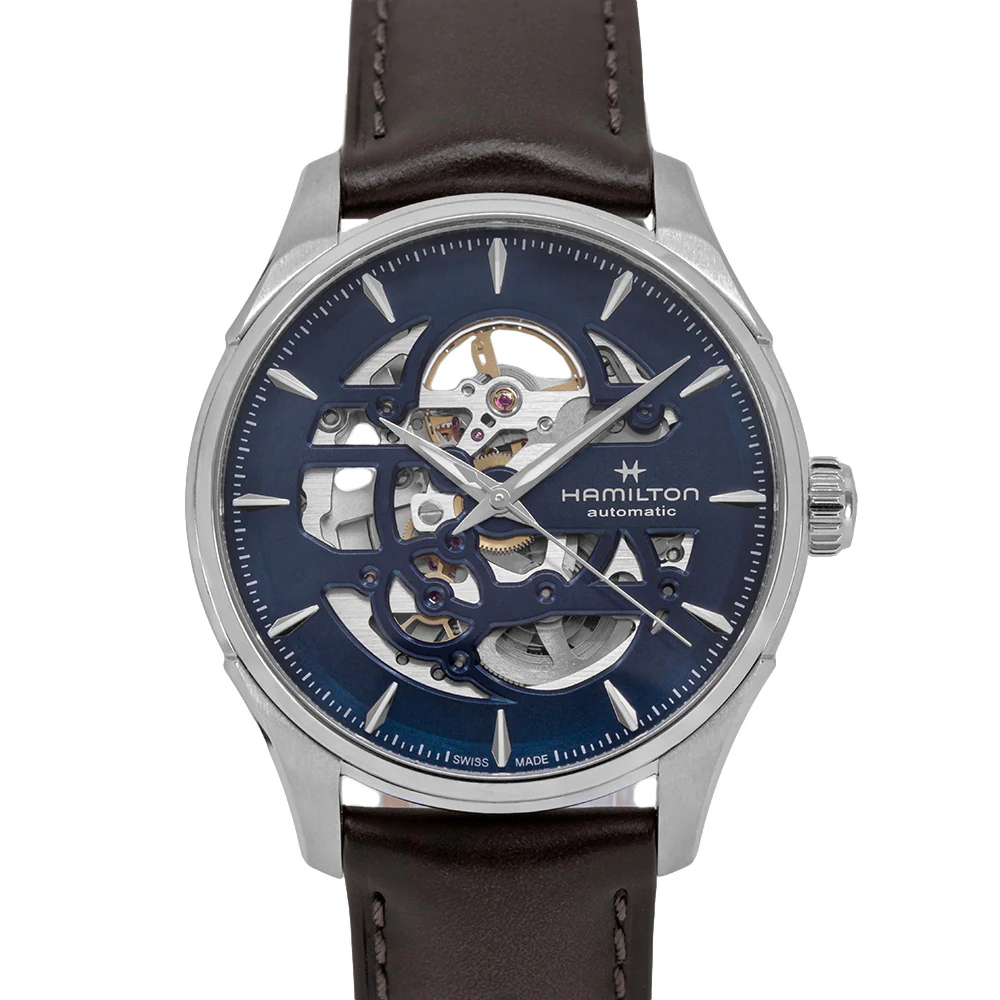 Hamilton Men's H42535541 Jazzmaster Skeleton 40mm Automatic - Image 2