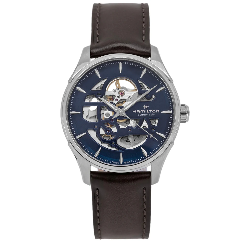 Hamilton Men's H42535541 Jazzmaster Skeleton 40mm Automatic - Image 3
