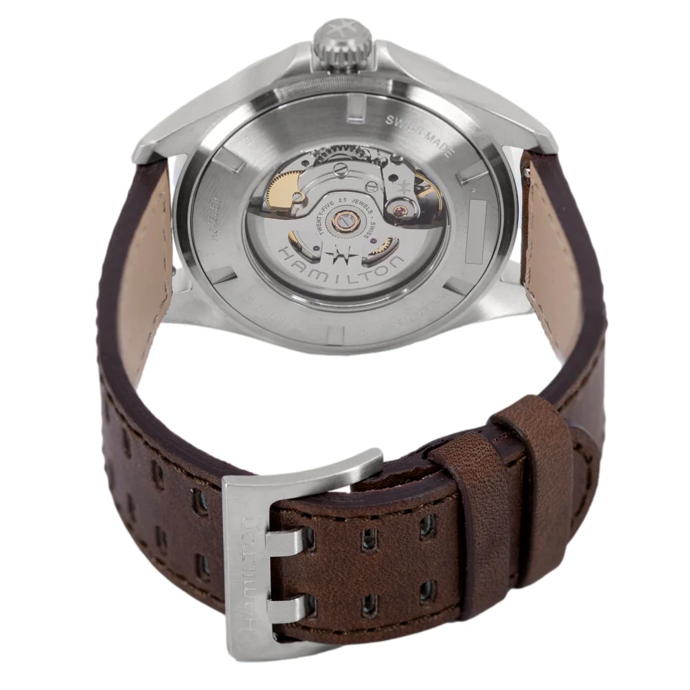 Hamilton Men's H64635560 Khaki Aviation Pilot Automatic - Image 5