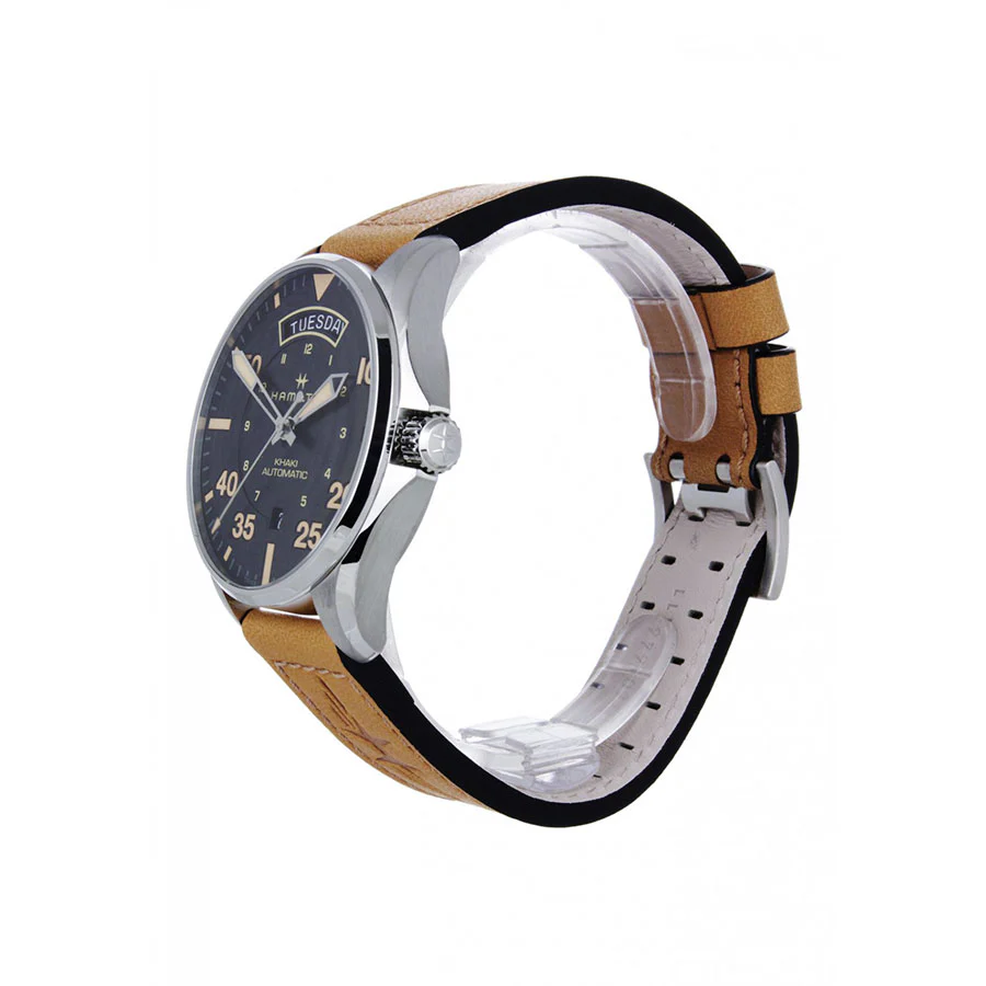 Hamilton Men's H64645531 Khaki Pilot Day Date Auto Watch - Image 6