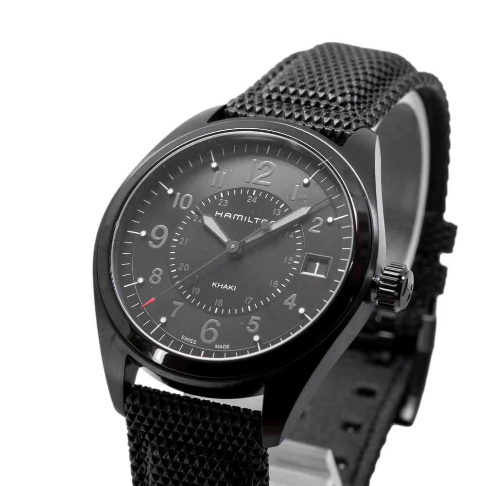 Hamilton Men's H68401735 Khaki Field Quartz - Image 4