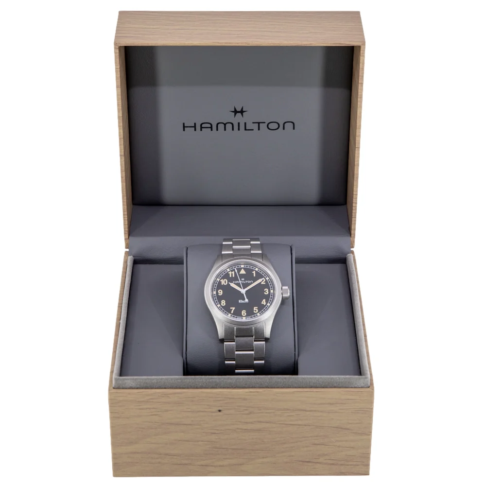 Hamilton Men's H69401131 Khaki Field 38mm Quartz - Image 8