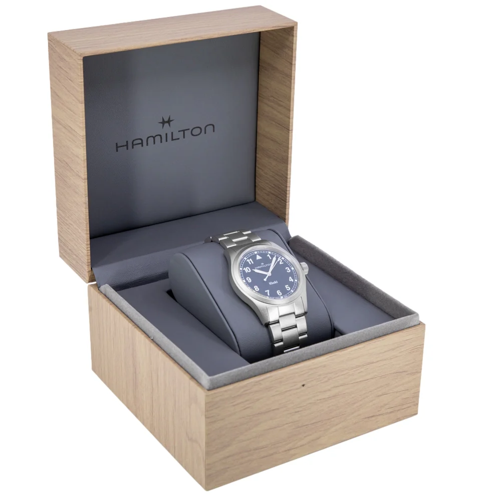 Hamilton Men's H69401140 Khaki Field 38mm Quartz - Image 9