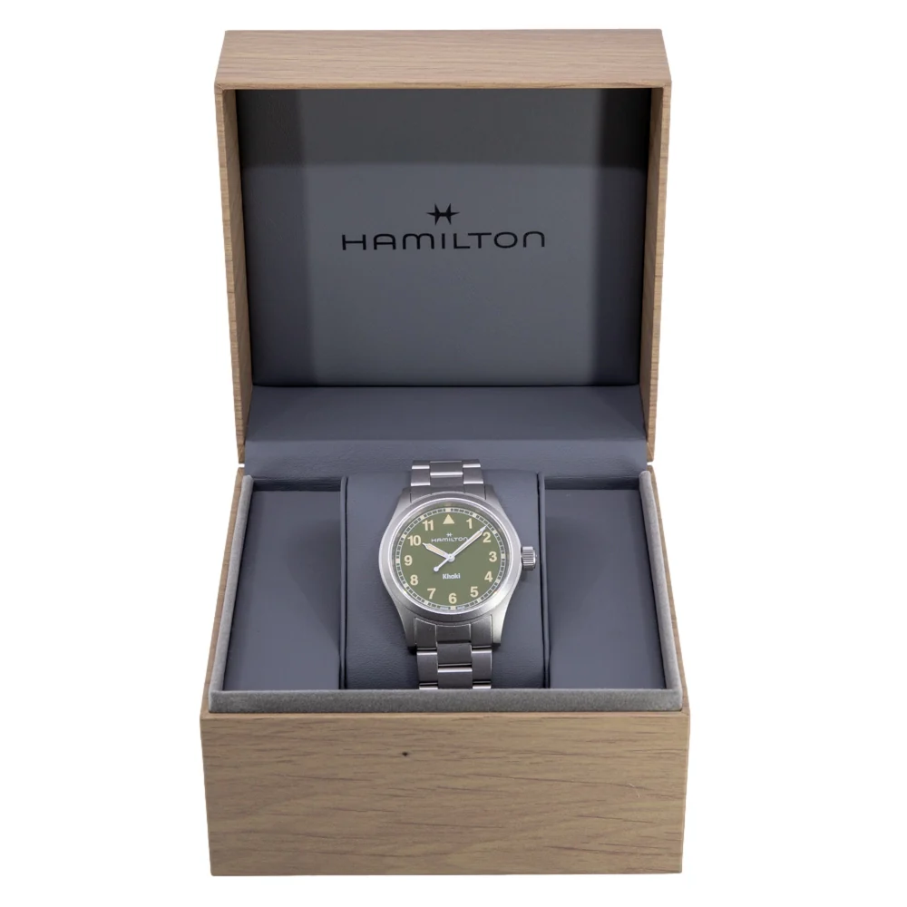 Hamilton Men's H69401160 Khaki Field 38mm Quartz - Image 8