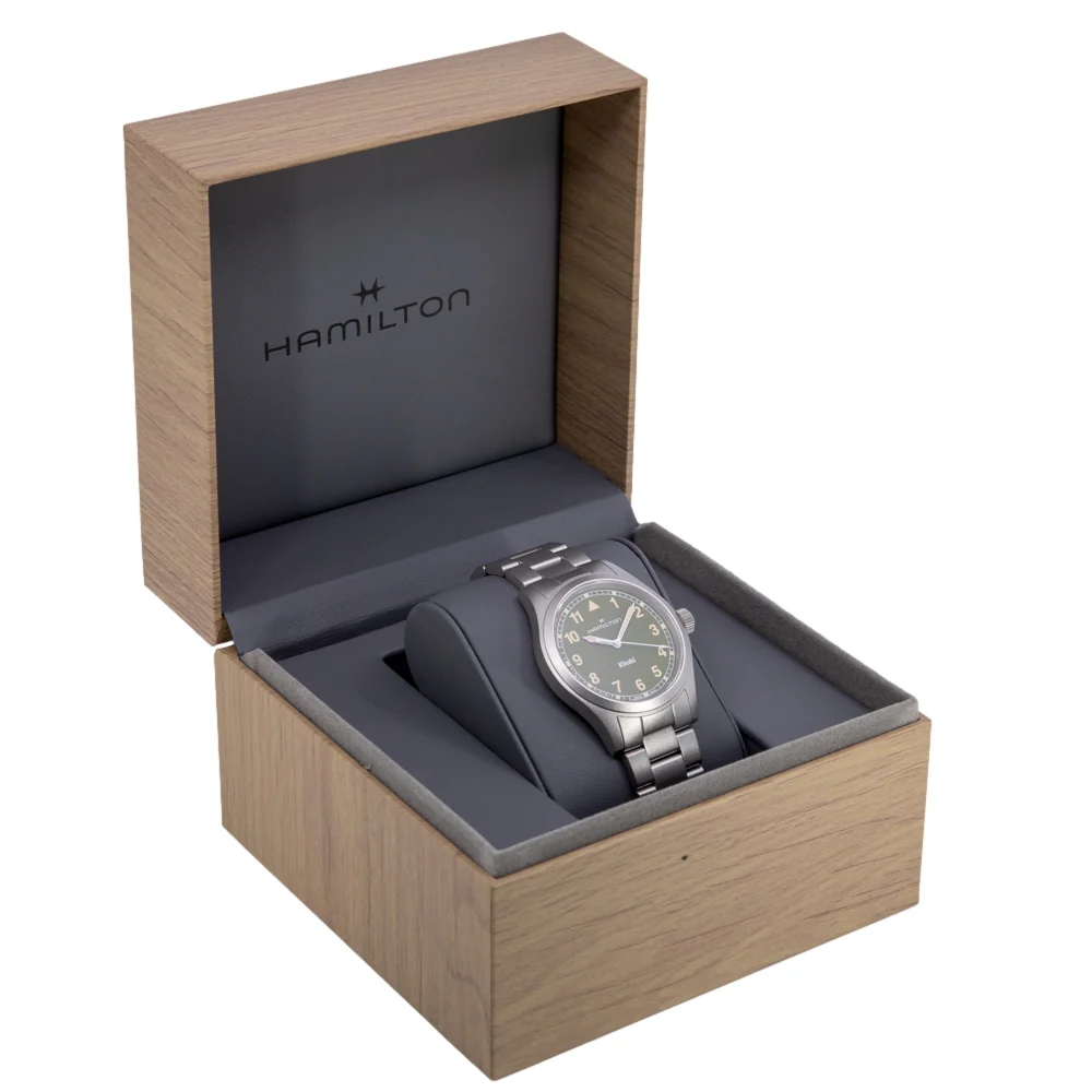 Hamilton Men's H69401160 Khaki Field 38mm Quartz - Image 9