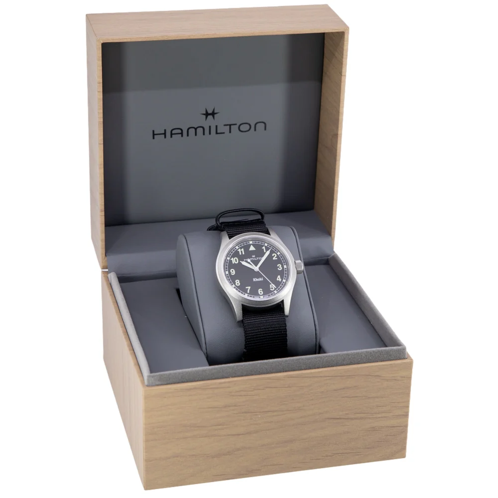 Hamilton Men's H69401430 Khaki Field Quartz 38mm - Image 9