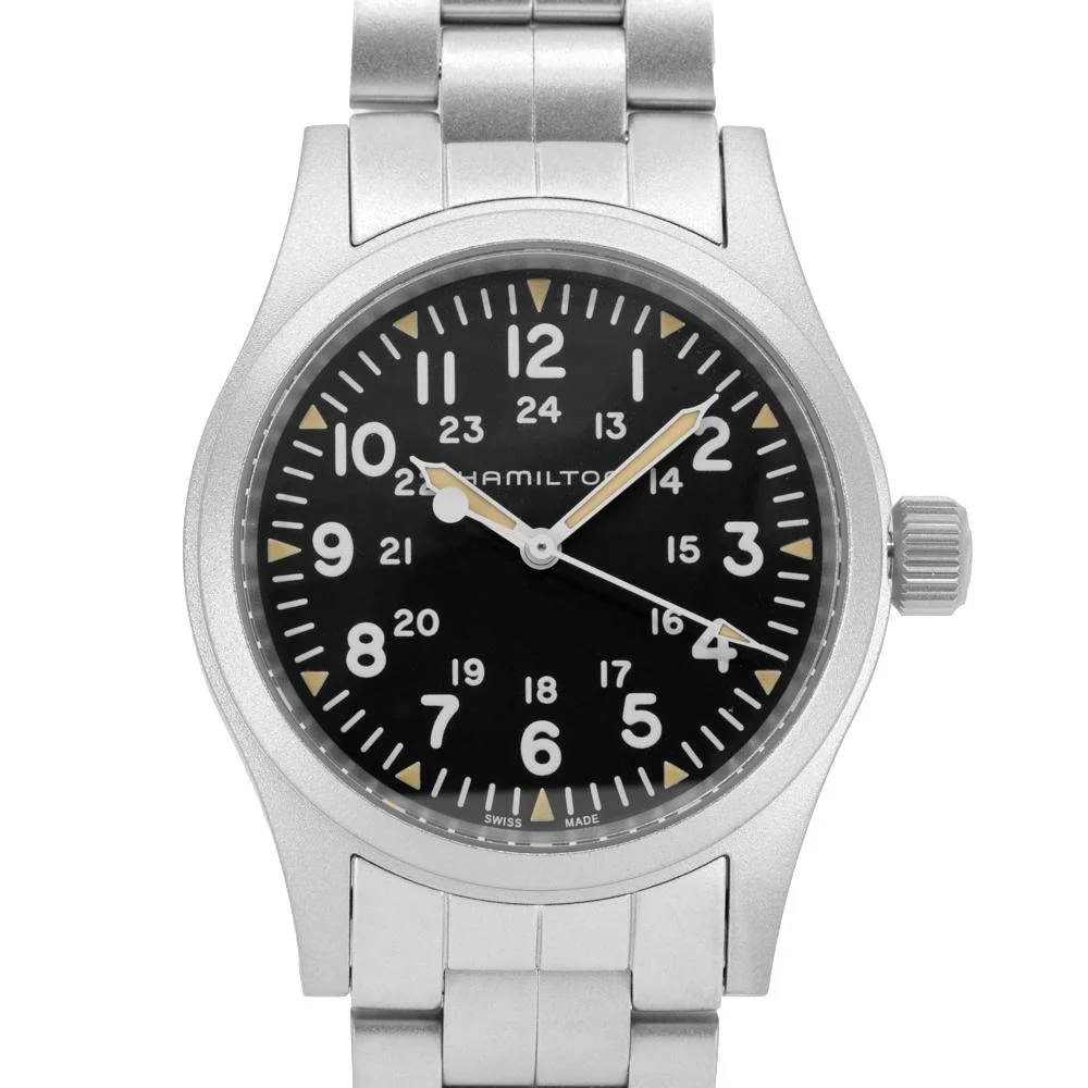 Hamilton Men's H69439131 Black Dial Watch - Image 3
