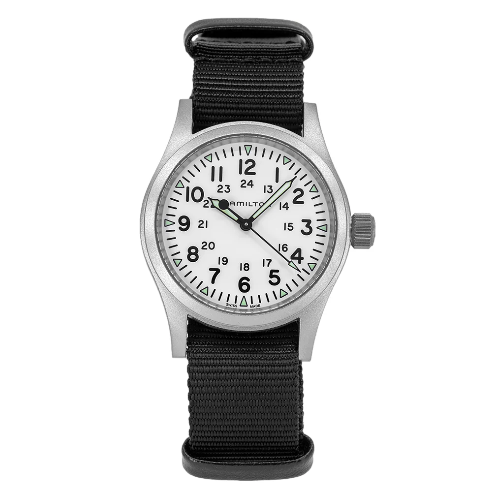 Hamilton Men's H69439910 Khaki Field 38 mm Mechanical - Image 2
