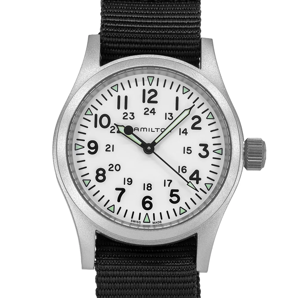 Hamilton Men's H69439910 Khaki Field 38 mm Mechanical - Image 3