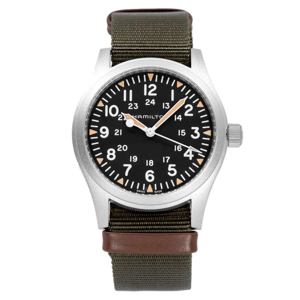 Hamilton Men's H69529933 Khaki Field Mechanical Watch - Image 2