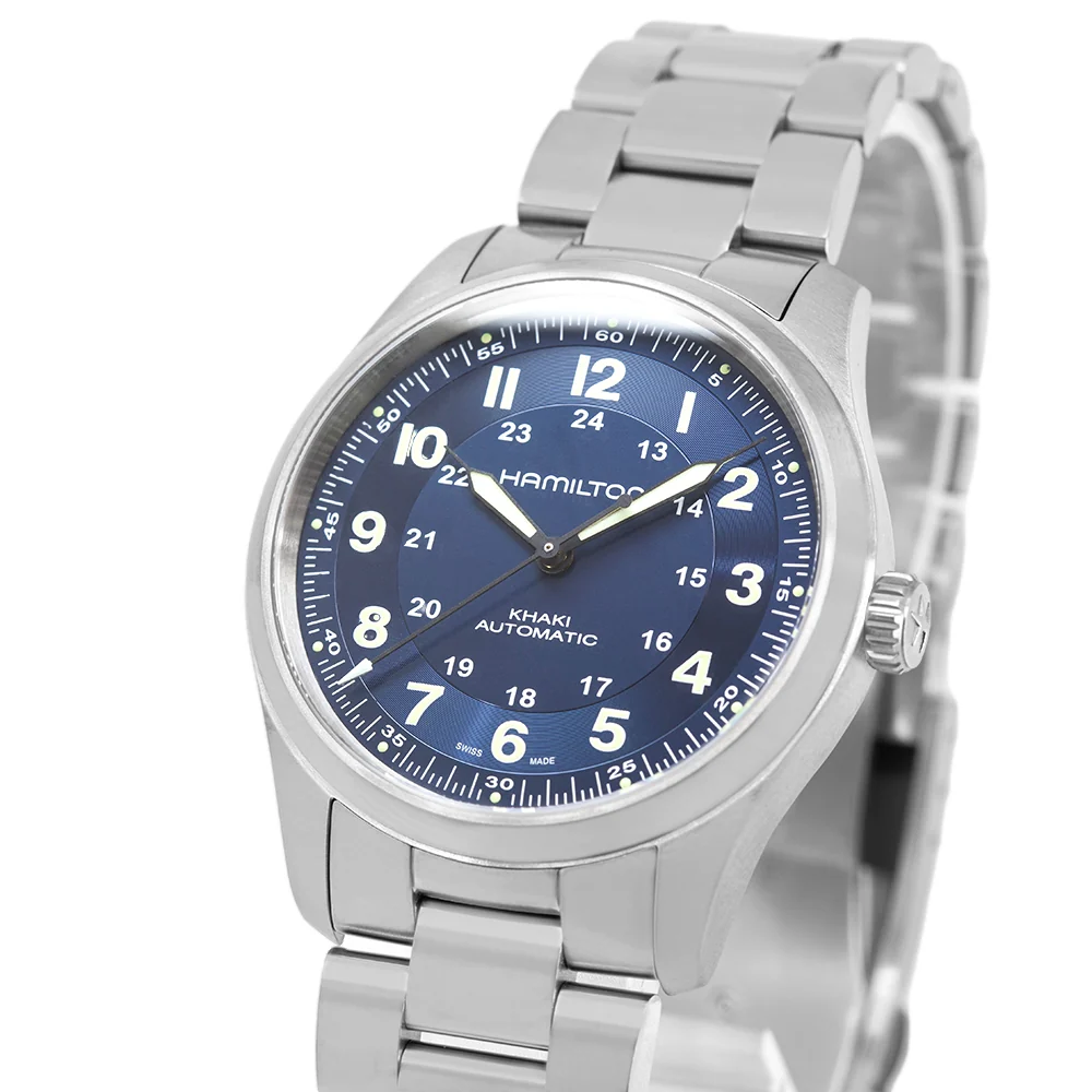Hamilton Men's H70205140 Khaki Field Titanium Auto - Image 11