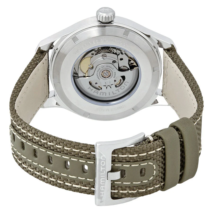 Hamilton Men's H70535081 Khaki Field Day Date Auto Watch - Image 4