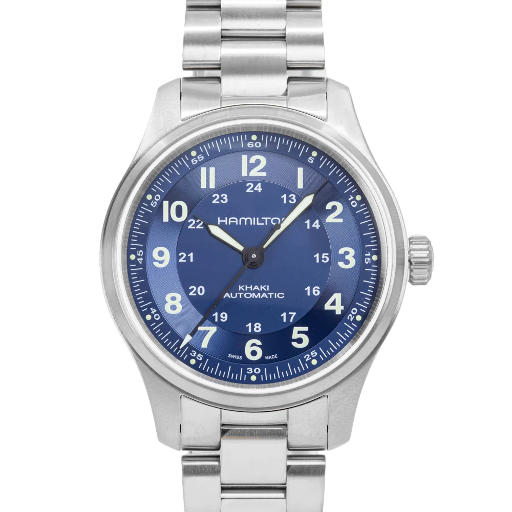 Hamilton Men's H70545140 Khkai Field Titanium Auto - Image 3