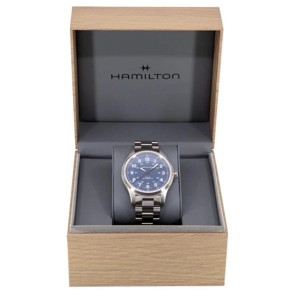 Hamilton Men's H70545140 Khkai Field Titanium Auto - Image 8