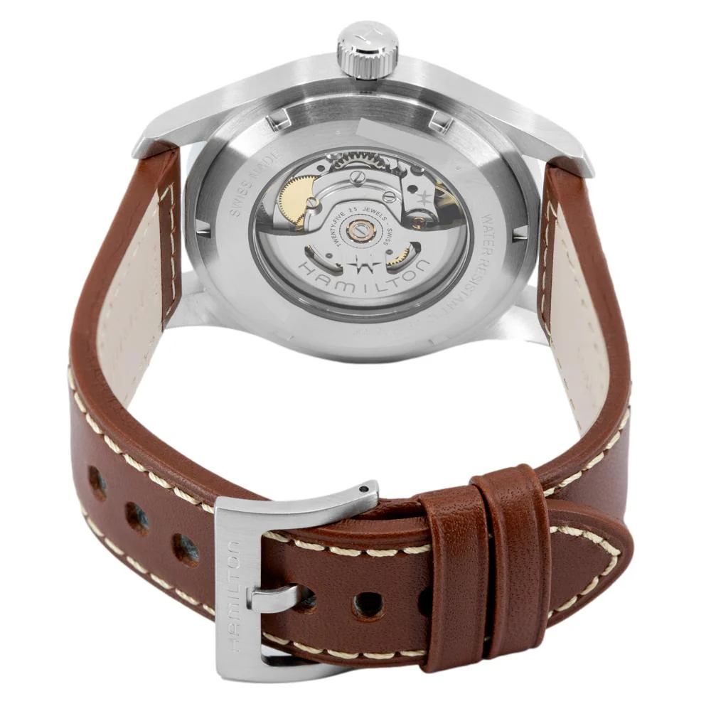 Hamilton Men's H70555533 Khaki Field Black Dial Watch - Image 4