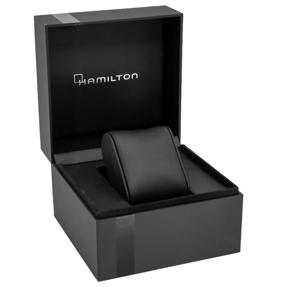 Hamilton Men's H70555533 Khaki Field Black Dial Watch - Image 8