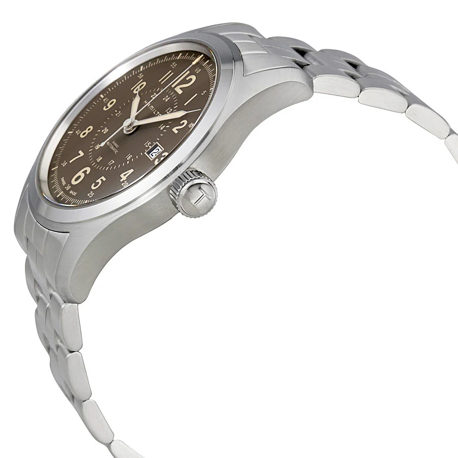 Hamilton Men's H70605193 Khaki Field Auto - Image 4
