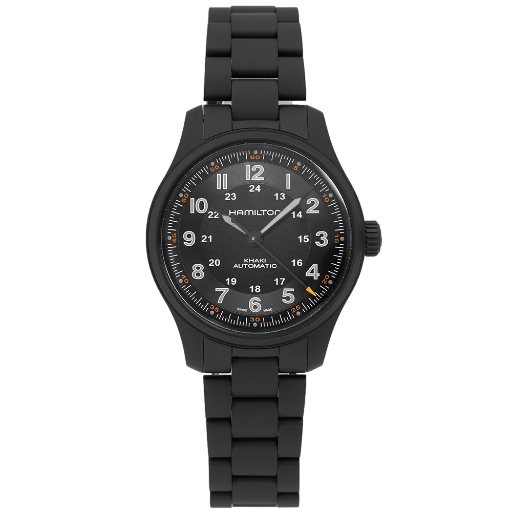 Hamilton Men's H70665130 Khaki Field Titanium Auto - Image 3