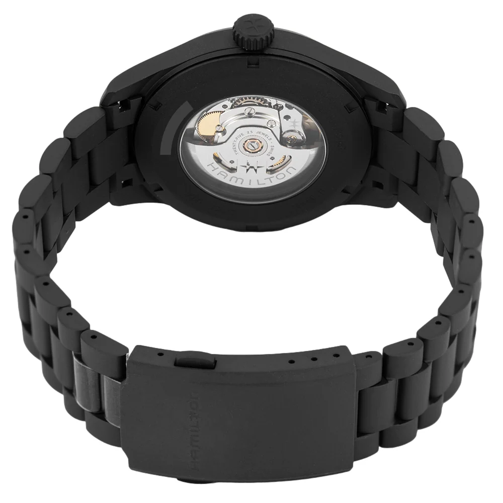 Hamilton Men's H70665130 Khaki Field Titanium Auto - Image 5