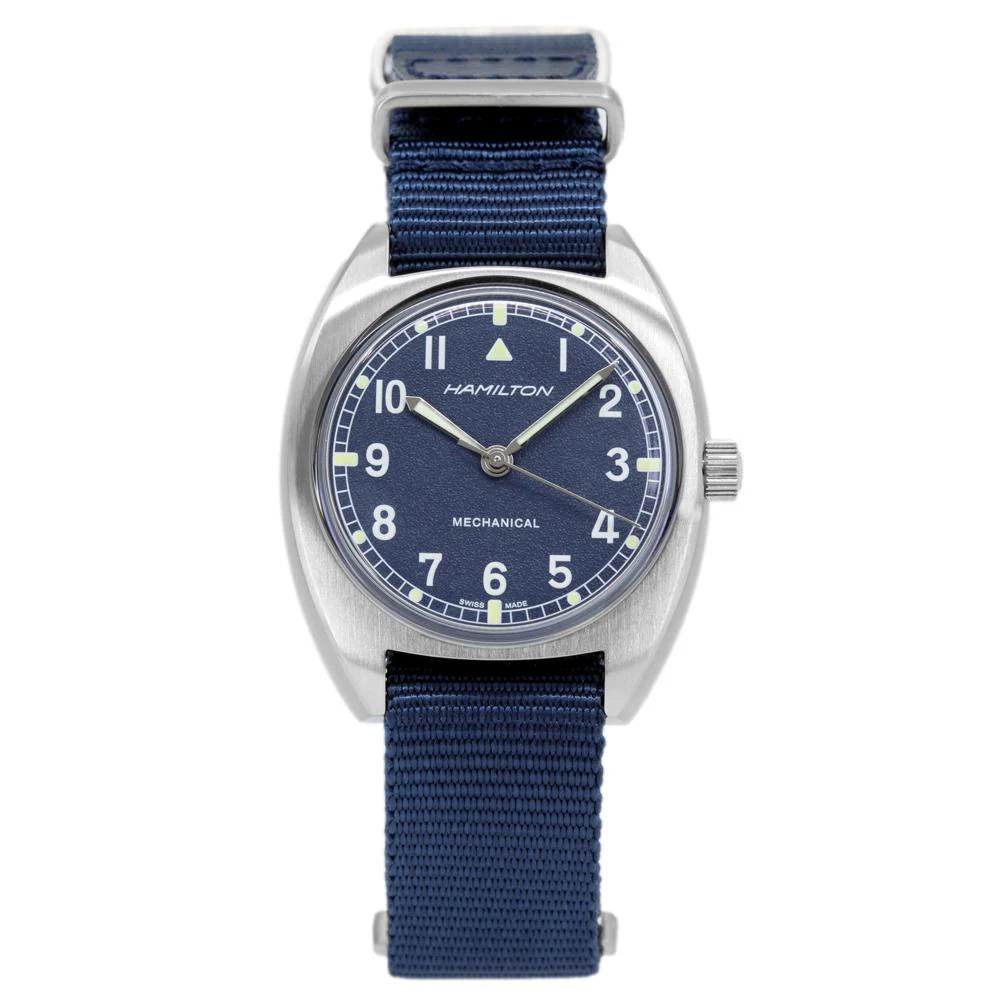 Hamilton Men's H76419941 Khaki Aviation Pilot Blue Watch - Image 3