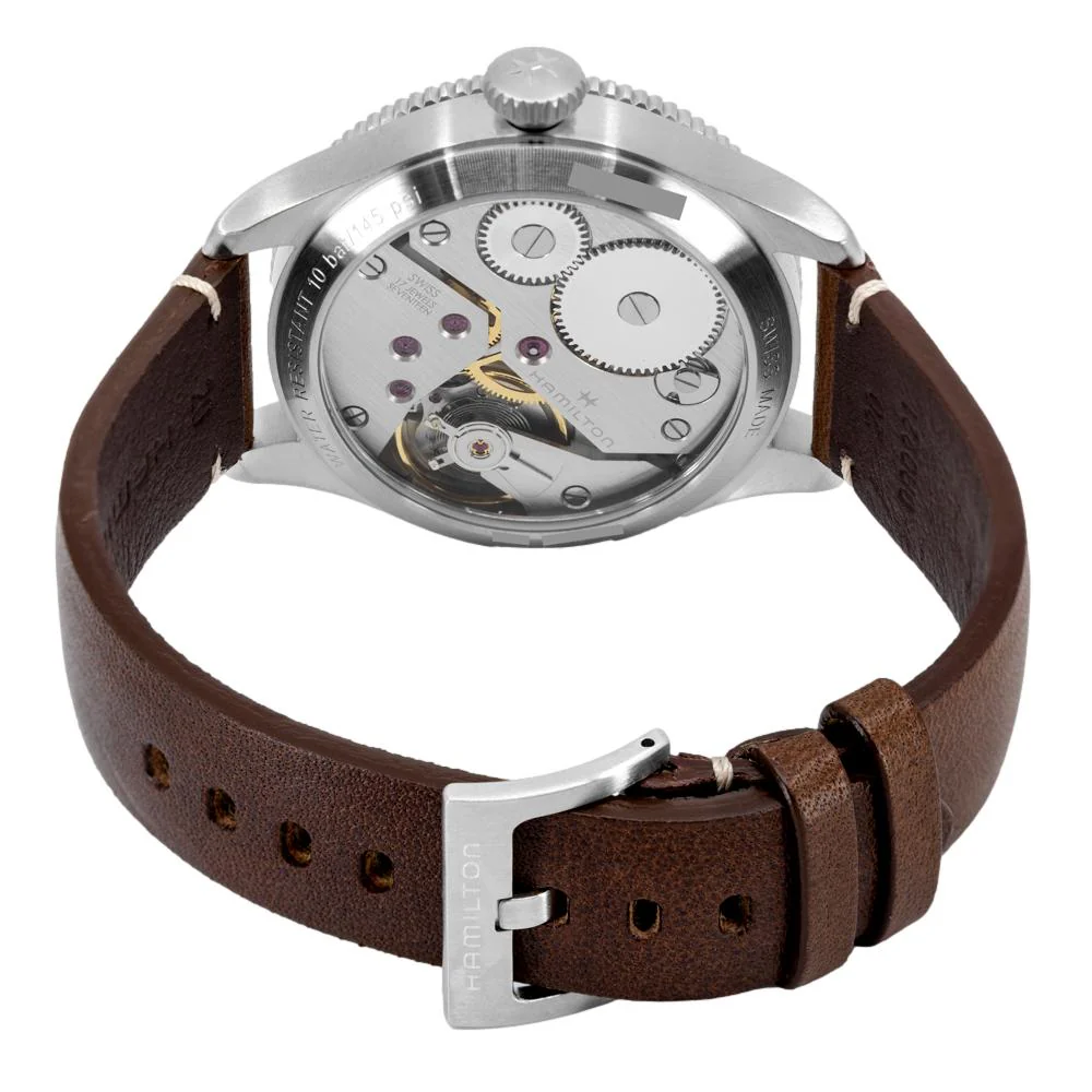 Hamilton Men's H76719530 Khaki Aviation Pilot Pioneer Small - Image 4