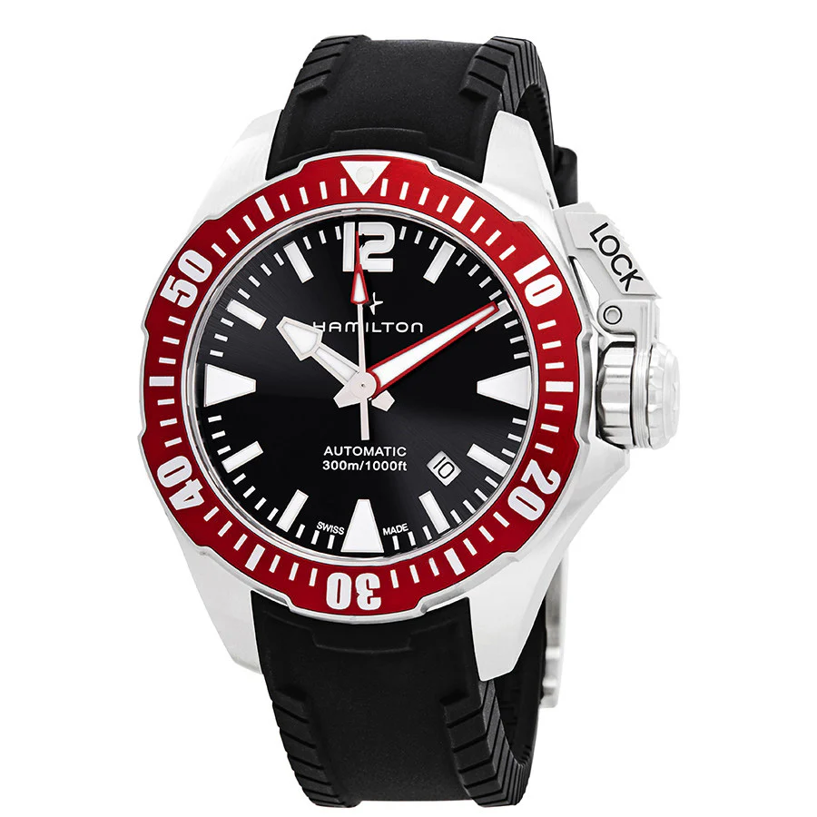 Hamilton Men's H77725335 Khaki Frogman Auto Watch