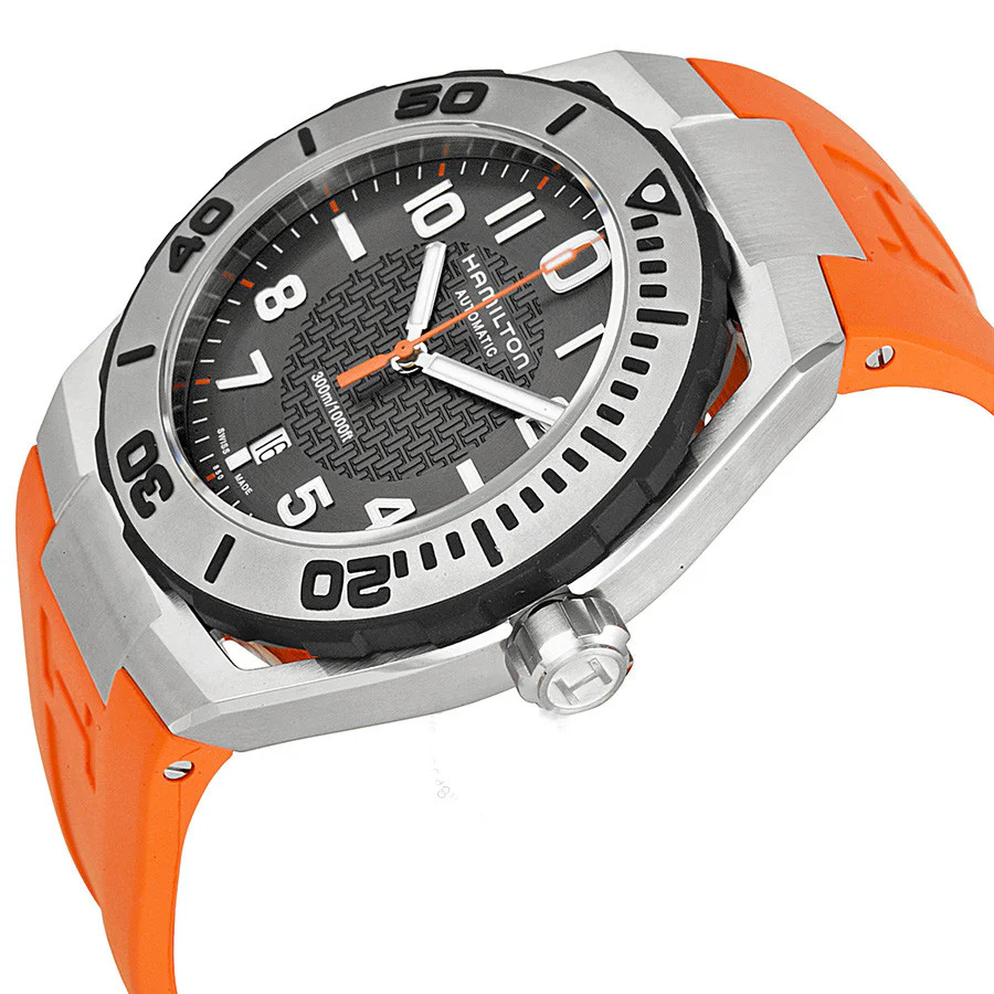Hamilton Men's H78615985 Khaki Navy Sub Watch - Image 2