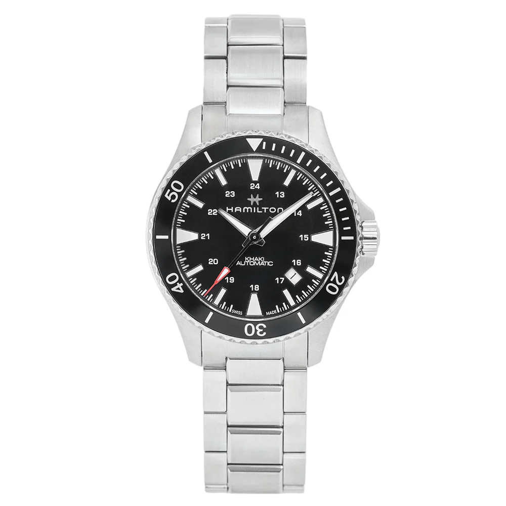 Hamilton Men's H82335131 Khaki Navy Scuba Date Display Watch - Image 2