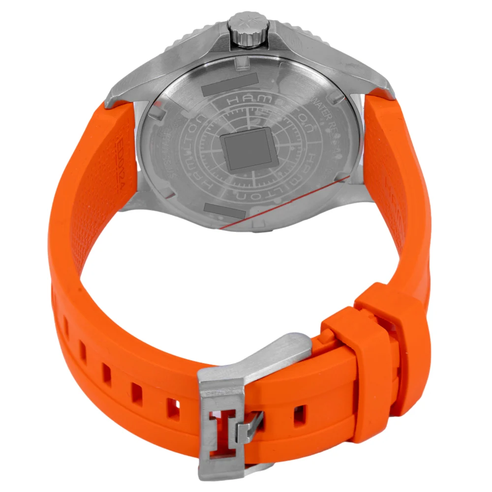 Hamilton Men's H82395331Khaki Navy Scuba Auto - Image 5